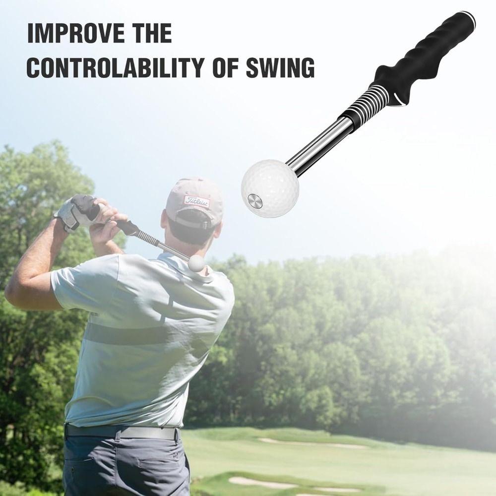 Chipping Hitting Golf Grip Trainer Attachment Swing Correcting Trainer Tool  Warm Up