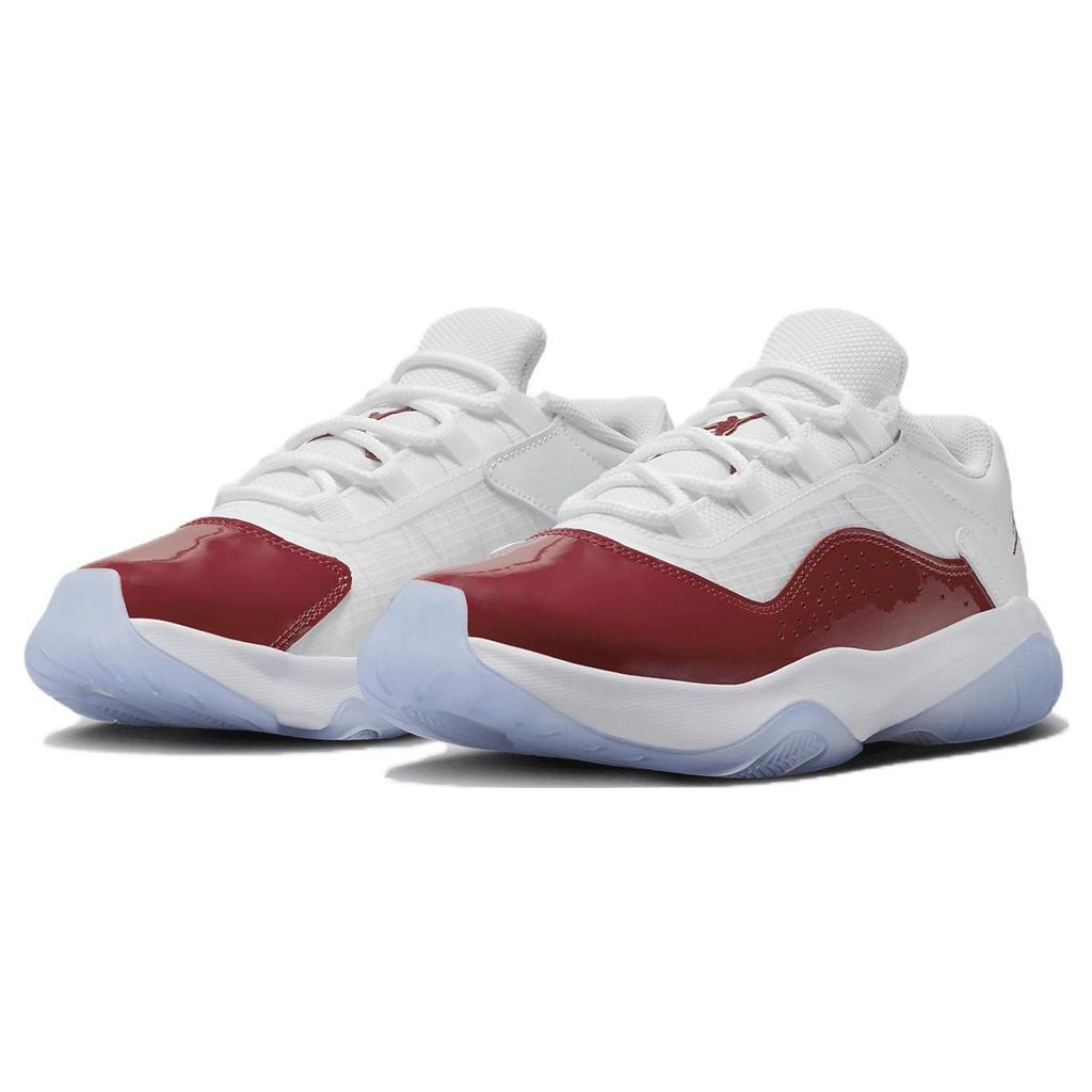 Кроссовки Air Jordan 11 CMFT Low GS CZ0907-116 Белый Черный Gym Red Детские