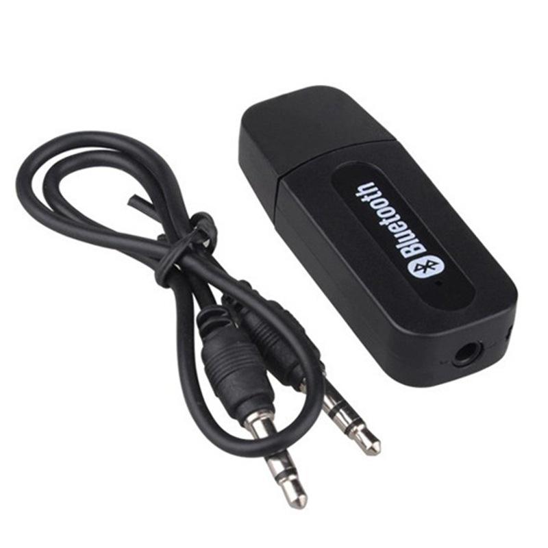 Bluetooth-Compatible USB Receiver Adapter Music Single 3.5mm Aux Jack Wireless Audio Receiver Speaker Connector For Car Android