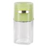 Salt and Sugar Push Button Dispenser with Lid Accurate Pouring Freshness Preservation for Different Seasonings