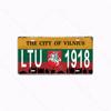 Городской плакат табличка винтажный домашний декор стены гаража по всему миру Испания Германия Франция металлический жестяной знак таблички плакат 15x30 см