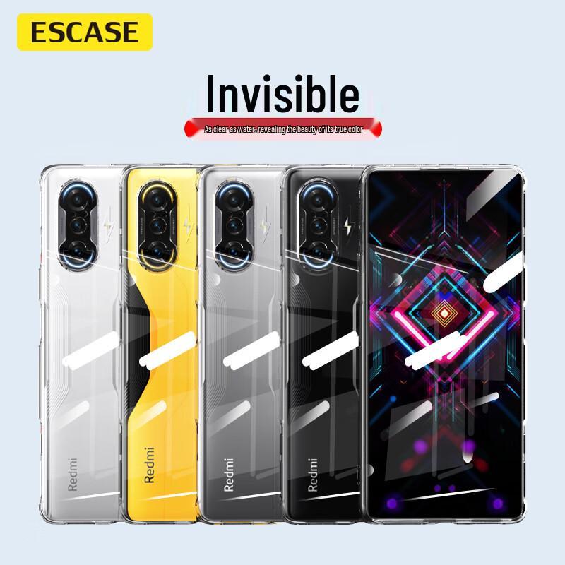 ESCASE Прозрачные чехлы для телефонов серии Redmi K