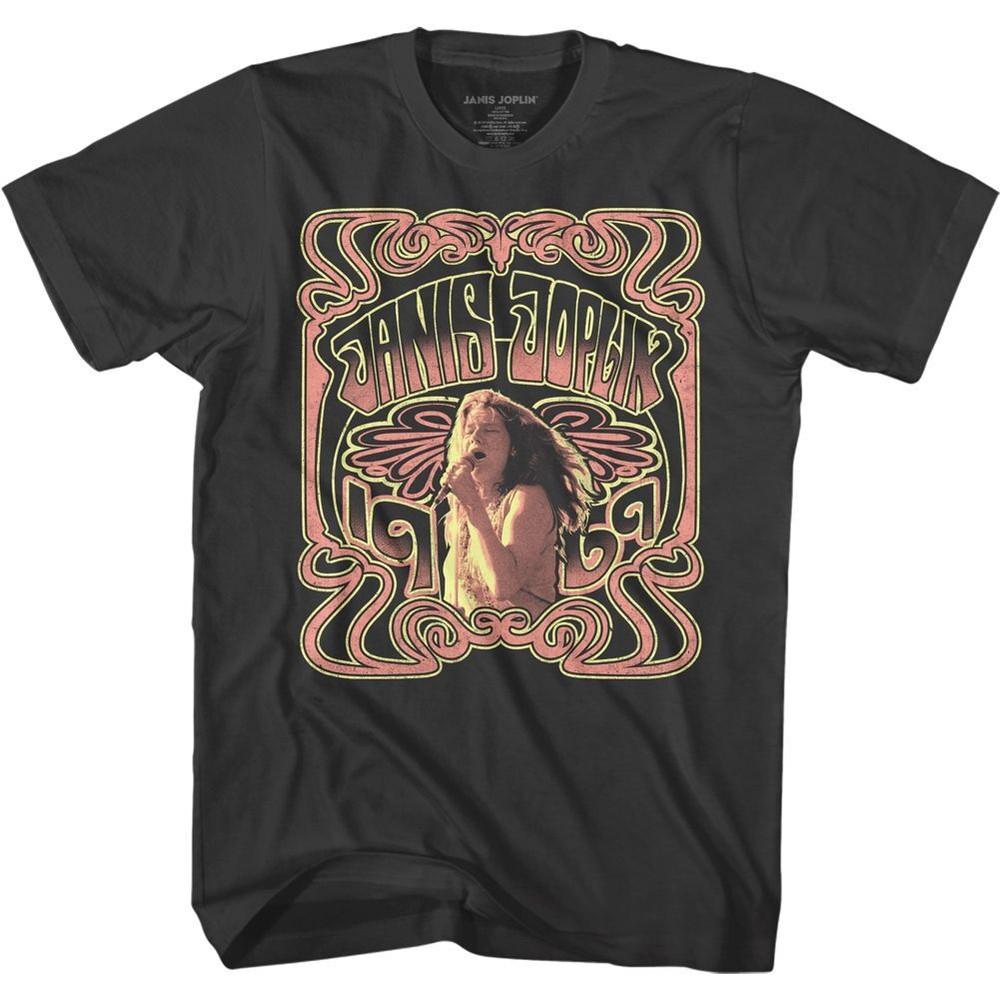26 Janis Joplin Nouveau Style Smoke Music Shirt Unisex T-Shirt