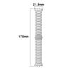 Watch Band for Samsung Galaxy Fit3 SM-R390 Titanium Alloy 3-Bead Wrist Strap