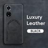 Magnetic Retro Leather Soft Case For Honor 50 Honor50 Wireless Charging Phone Case Cover