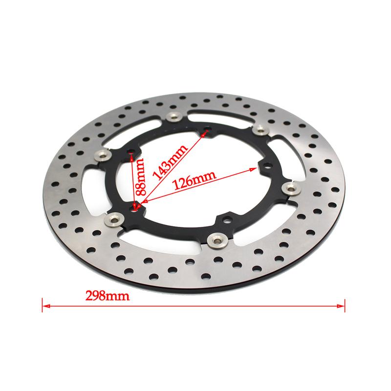 298mm Motorcycle Front Disc Brake Rotor for Yamaha MT-09 Tracer MT850-A MT850-D 847cc XSR900 YZF-R3 R3 ABS MTN320A MT-03 321cc