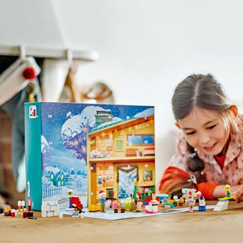 LEGO Friends Календарь ожидания 2024 - Игрушка, Подарок, День рождения, Строительные блоки, Развивающая игрушка, Рождество, Девочки, Мальчики, Дети (Возраст 6, 7, 8, 9), Притворяться