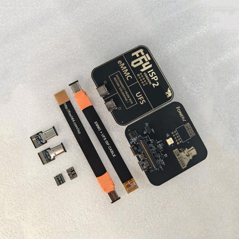 Адаптер Flash 64 Ultra F64 Box Ufs & Emmc Isp V2 для инструментов для ремонта и обслуживания электроники