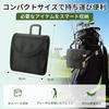 Pokumiru Golf Ball Case Pouch Carabiner Lightweight Compact Holder Tee Storage Multifunctional Compatible Sitting Small Size Green Fork Accessories
