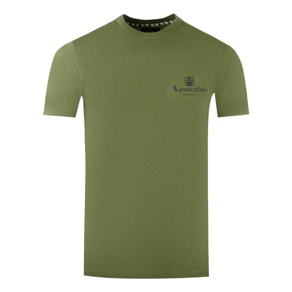 Aquascutum Mens London Aldis Logo T-Shirt