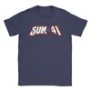Sum 41 Band Men's T Shirts SUM41 Punk Amazing Tees Short Sleeve O Neck T-Shirt 100% Cotton Birthday Present Clothes