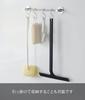 Yamazaki Jitsugyo Magnetic Dry Wiper Long Black Approx. W31 x D4.5 x H50cm Tower Dry Wiper Squeegee 2006