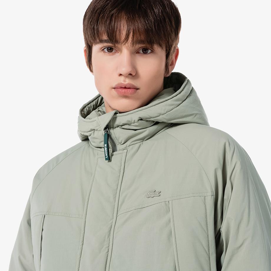 [Lacoste] Men's Long Length Padded Hooded Jumper BH857E-54NBUQ