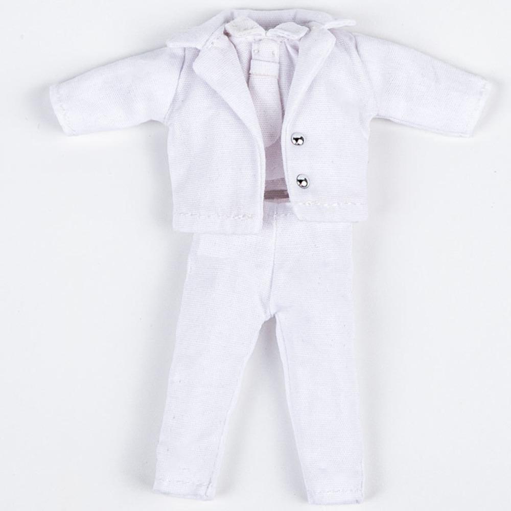 Mini Doll Coat Trousers Cute OB11 Doll Clothes for 1/11 OB11/Obitsu11Dolls/1/12Bjd Dolls