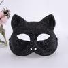 Rhinestone Halloween Masquerade Mask - Sparkling Half-Face Party Mask Fashion Accessory