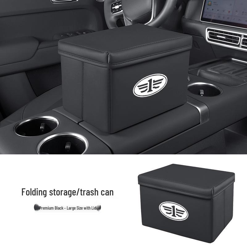 Car Storage Boxes/Folding Trash Cans for FAW Weizhi V2/V5, Xiali N5/N7, Junpai D50/A70