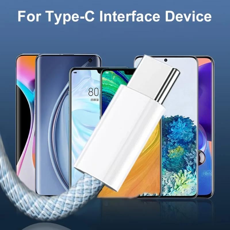 Кабель для передачи данных PD 60W с двумя разъемами USB Type C для iPhone 15 Pro Max 15 Plus, кабель с нейлоновой оплеткой для быстрой зарядки телефона для Samsung Xiaomi OPPO