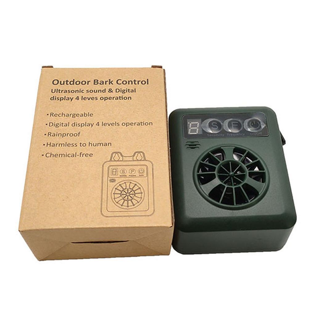 Модернизированное устройство против лая Мини-устройство контроля лая с 4 эффективными регулируемыми чувствительностью и