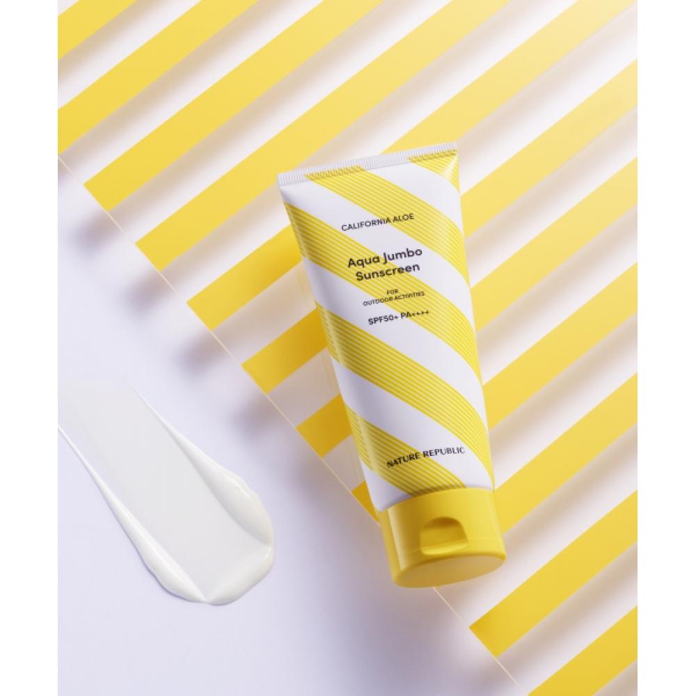 Nature Republic California Aloe Aqua Jumbo Солнцезащитный лосьон Spf50+ Pa++++