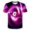 Summer Men's T-shirt 3D Print Loose Round Neck Short Sleeve Tops Men