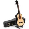 Miniature Wooden Classical Guitar Model with Stand Musical Instrument Ornaments Gifts