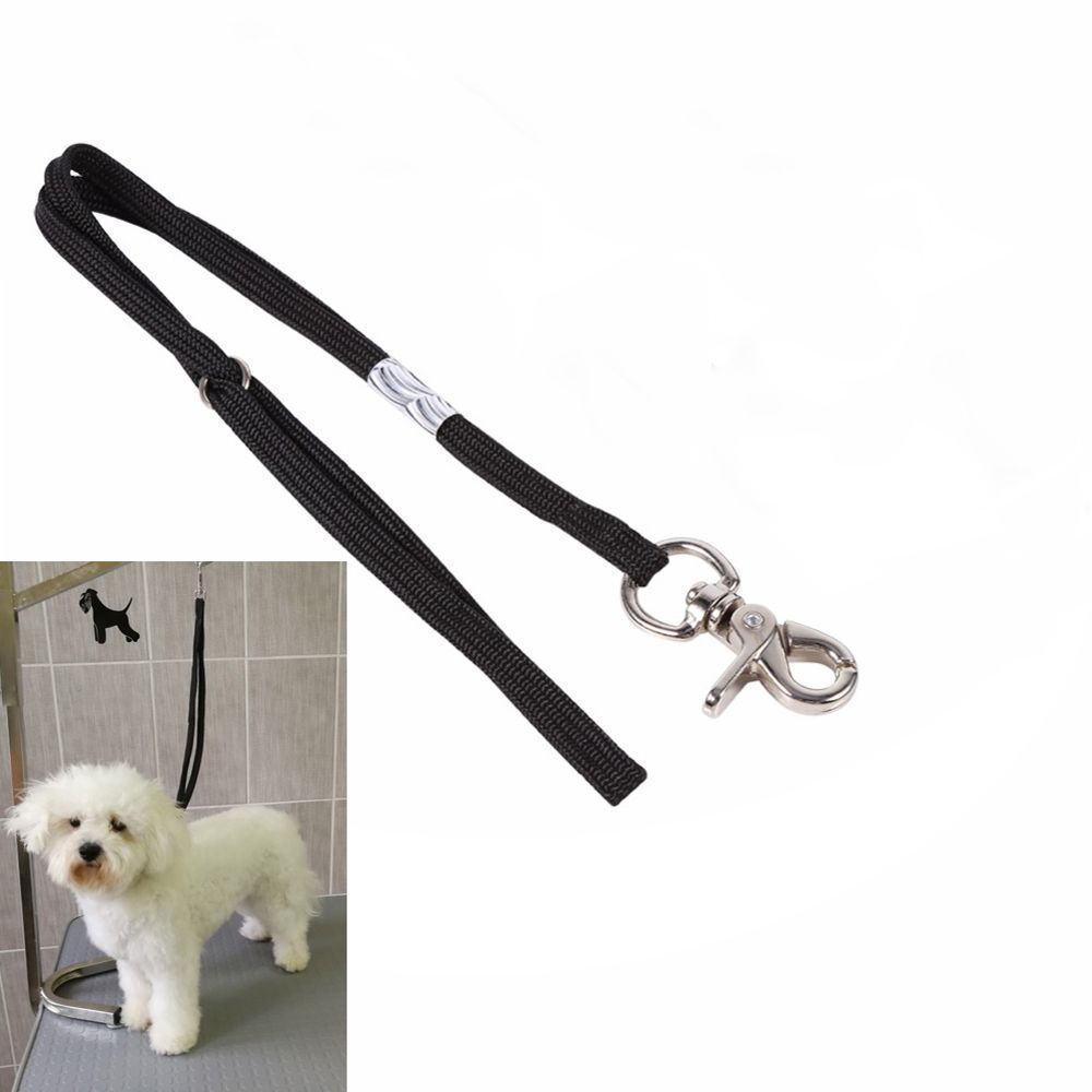 Adjustable Cat Animal for Grooming Table Arm Bath Noose Loop Lock Clip Rope Nylon Rope Dogs Leash