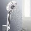 LED Shower Head Digital 3 Modes Adjust Temperature Sensor Hand Held Bathroom ABS Shower Head High Pressure Water Saving Faucet