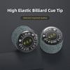 10.5/11MM Professional Billiards Cue Tip With Technology Gasket High Elastic Durable Ox Cue Tip Snooker Black 8 Billiard Supplies Accessories #469972