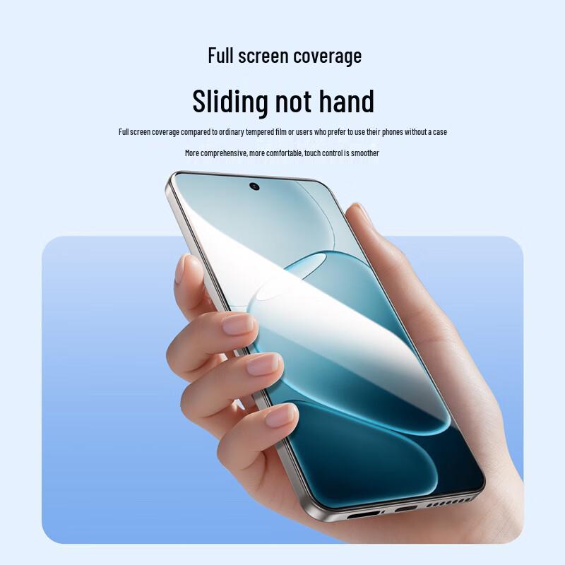 Langling 2-Pack Tempered Glass Screen Protector for OPPO A6 GT
