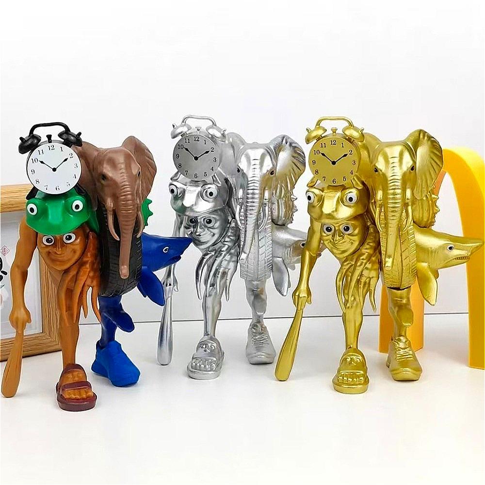 34 Стиль Итальянские Фигурки Игрушки Тунг Тунг Тунг Сахур Тралалеро Тралала Аниме Экшн Фигурки Орнамент Украшения Декор