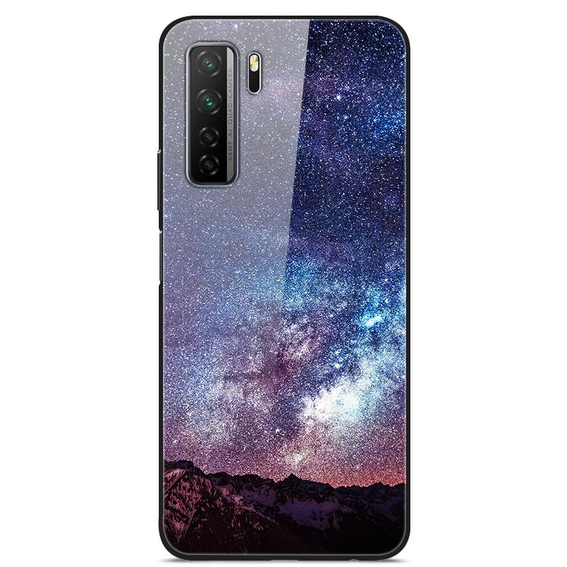 Закаленное Стекло Чехол Для Honor 30s Чехол Стеклянная Задняя Крышка Для Honor 30s Чехол для Телефона Honor30s 30 s Funda Для Huawei Nova 7 SE Чехол