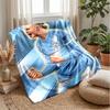 Erling Haaland Soft Flannel Fleece Blanket Lightweight Cozy Warm Throw Blanket For Sofa Bed Home Decor
