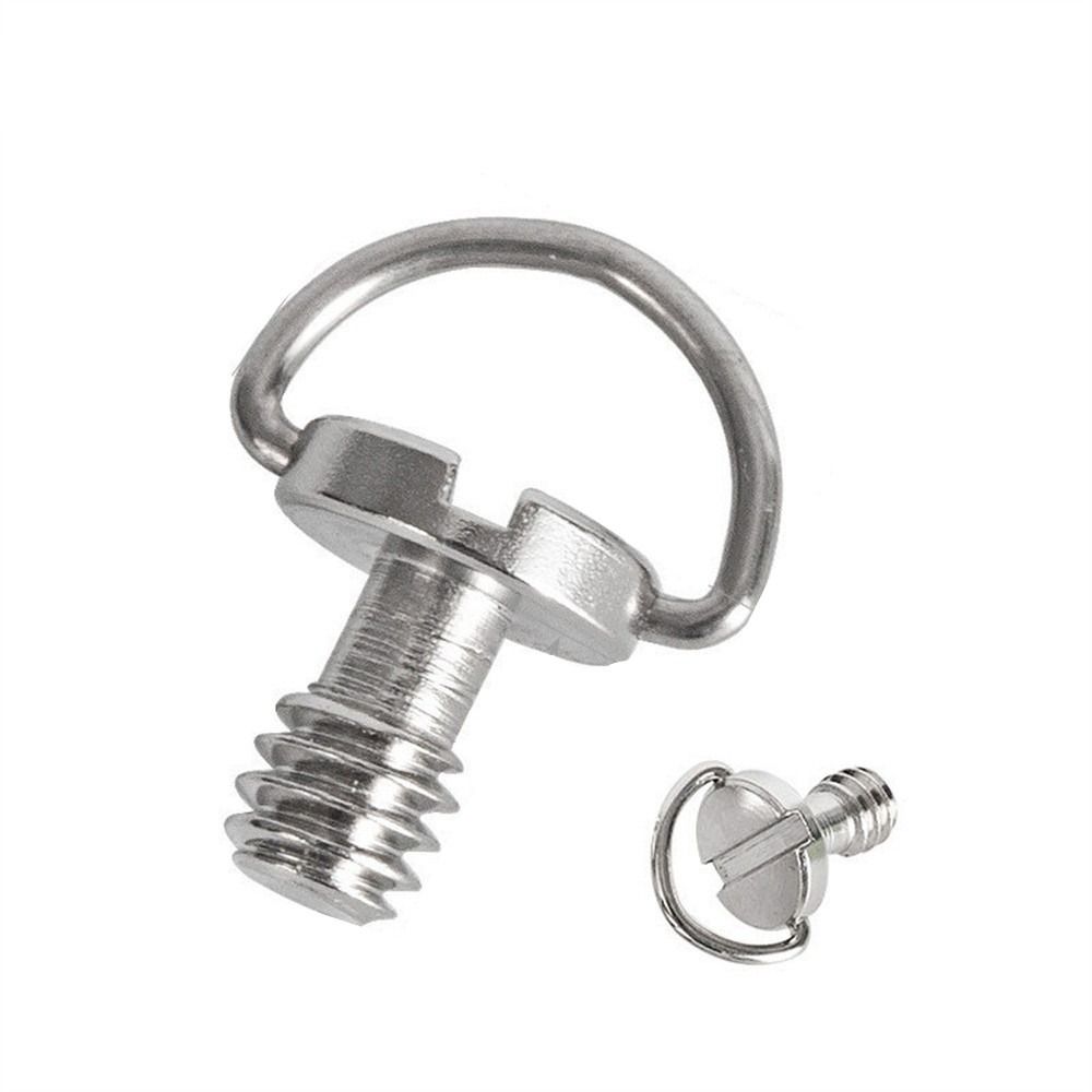 Адаптерный винт Адаптер для DSLR Быстросъемный винт для штатива 1/4-дюймовый винт для камеры Винт с D-образным кольцом