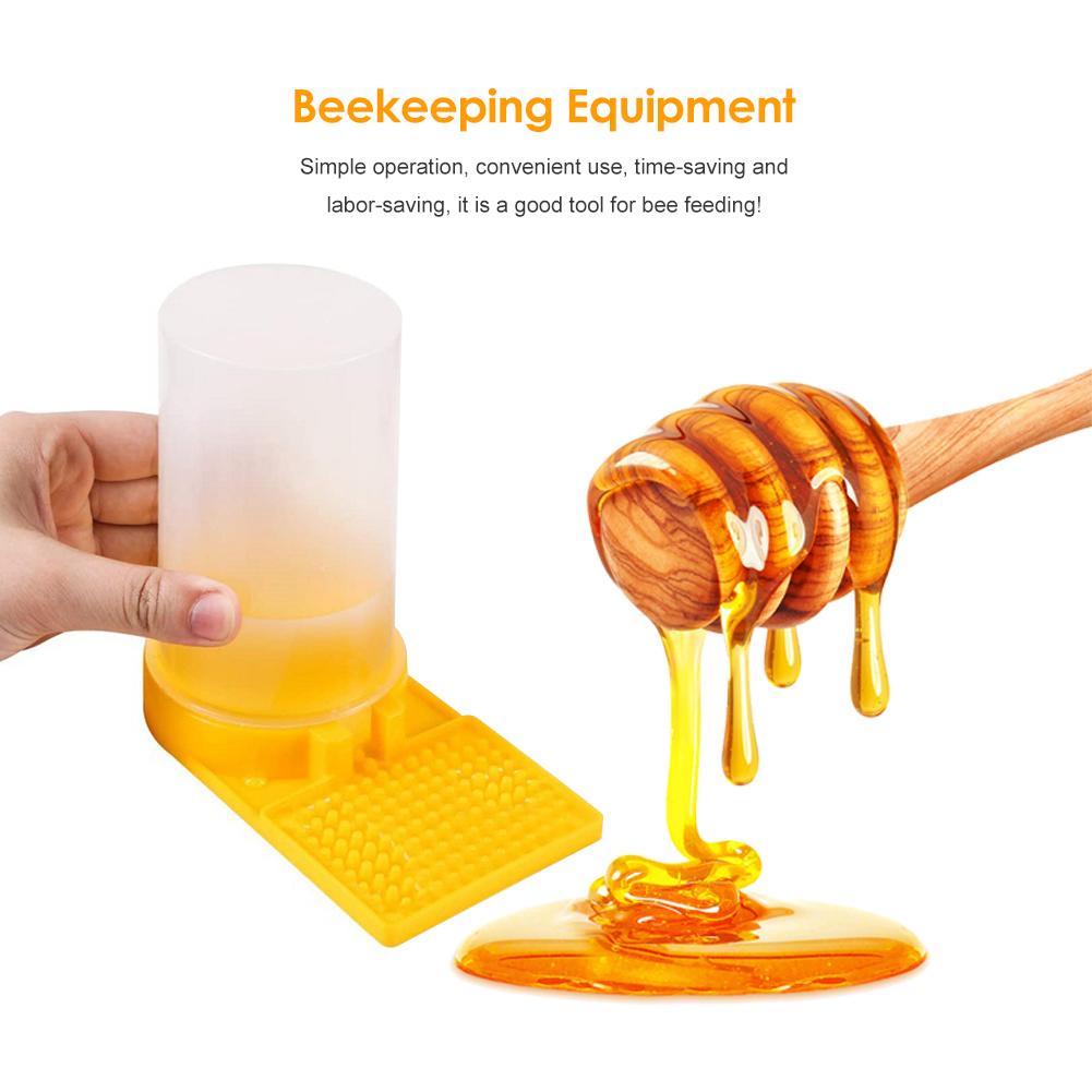 1/2PCS Non-toxic Bee Feeder Honey Bee Nest Door Feeding Drinking Water Box Beekeeping Water Dispenser Watering Bee Drinker Tool