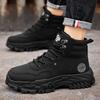 Autumn Mens Boots Casual Cowboy Combat Tactical Motorcycle Chelsea Ankle Shoes Work Leather Outdoor Designer Luxury Hiking