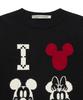 LARTIGENT [Disney] Микки Маус_Свитер поверх(черный)