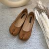 The Style Niche Korean Single Shoes French Style Gentle Peas Small Leather Shoes