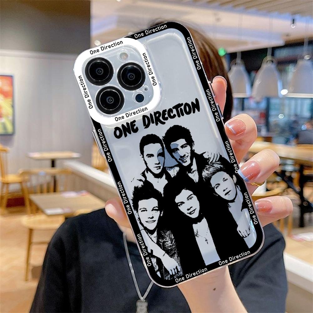 O-one D-Directions Phone Case For iPhone 15 14 13 12 11 Mini Pro Max X XR XSMax 6S 6 7 8 Plus SE20 Transparent Cover