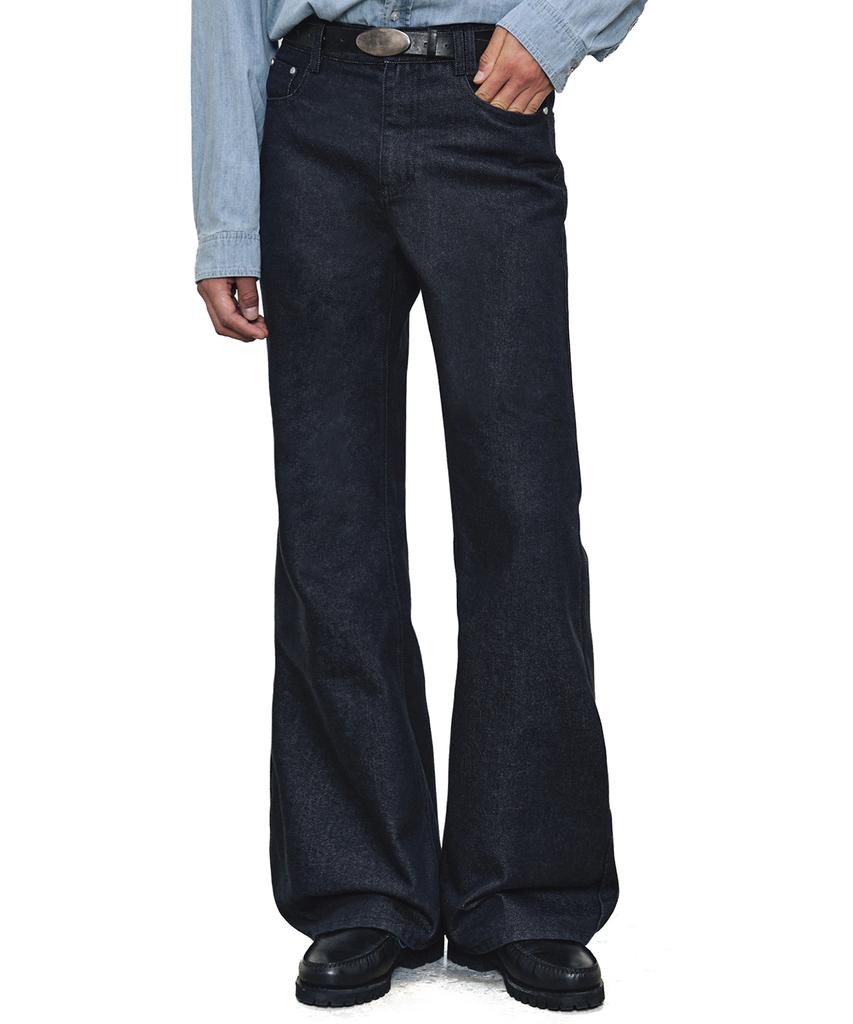 DECET Loose Flared Jeans Dcpt066Cpindigo