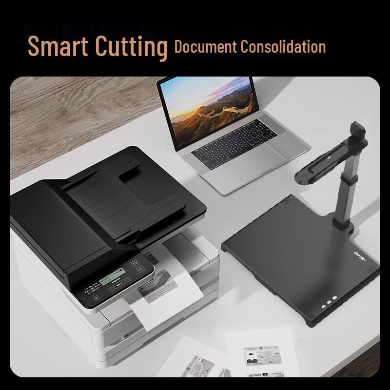 Deli DL-1880DS A3 18MP Document Scanner with ID Reader CN plug (adapter included)