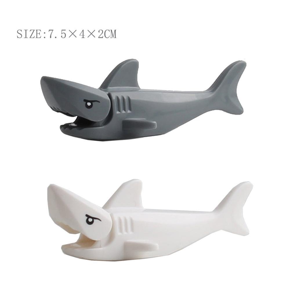 2 шт. Модель животного Строительные блоки Кирпичные игрушки Крокодил Модель животного MOC Развивающие блоки Игрушки для детей Детские игрушки