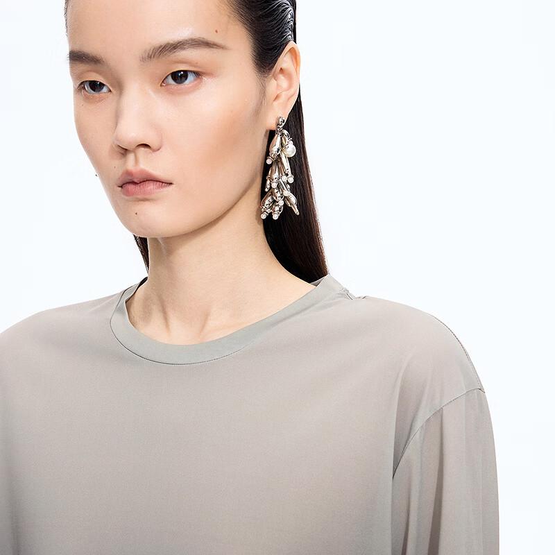JNBY 2026 Summer H-Type Loose Round Neck T-Shirt