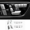 For Mercedes-Benz A B C E CLA GLA GLK ML GL GLE Class 12PCS Car Door Seat Memory Adjust Button Switch  Trim