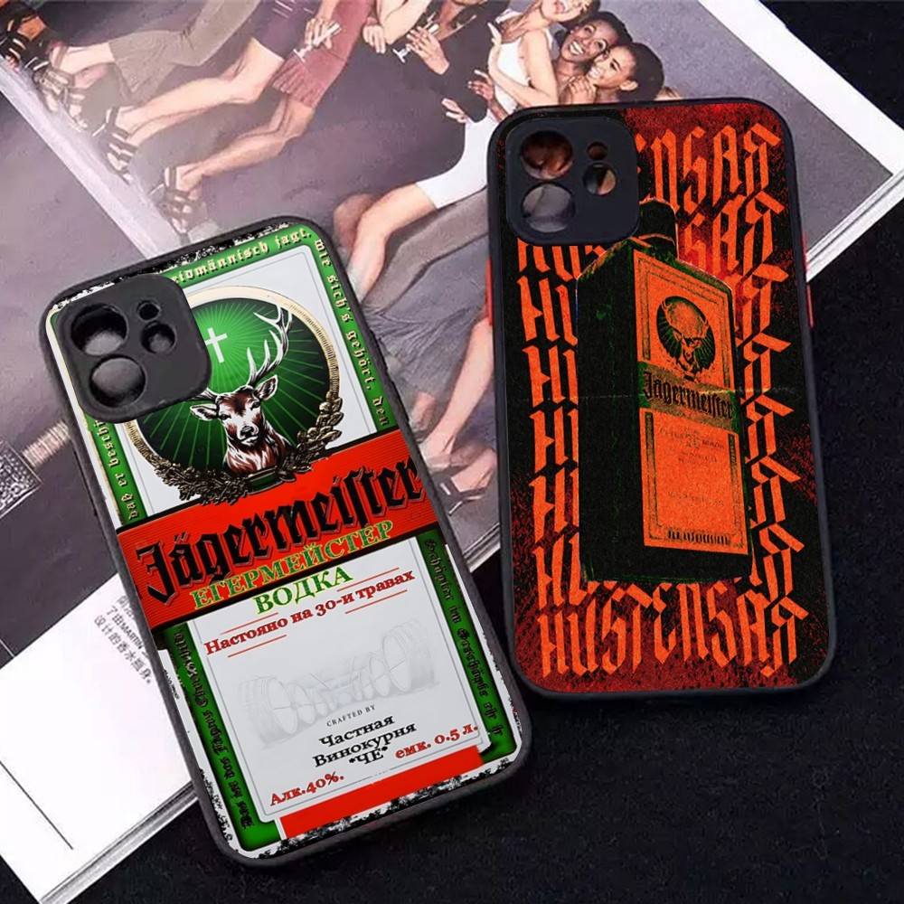 Чехол для телефона с логотипом J-Jagermeister для IPhone 16 15 14 Plus 15 13 12 11 Pro Max X XS MAX Матовый чехол