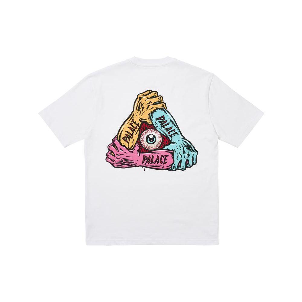 Palace Arms T-Shirt White Unisex Tops P25TS122