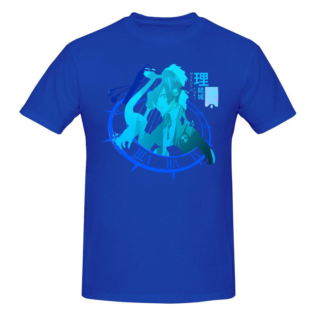 Funny Makoto Yuki Hero Persona Unisexs Printed Tshirt Unisex T Shirtbig Size