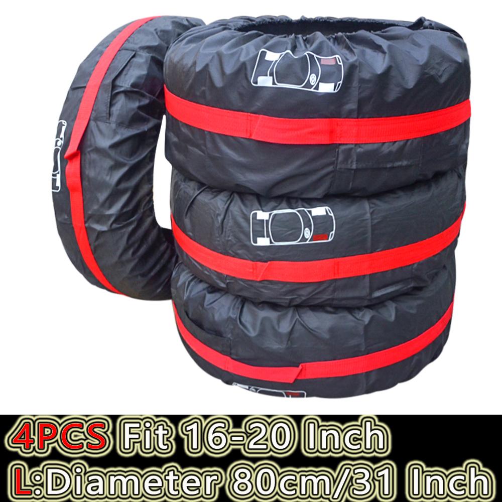ISGTDRM Лот Чехол для запасного колеса автомобиля Автомобильные сумки для хранения колес и шин Пылезащитный защитный чехол Автостайлинг Аксессуары для шин транспортных средств