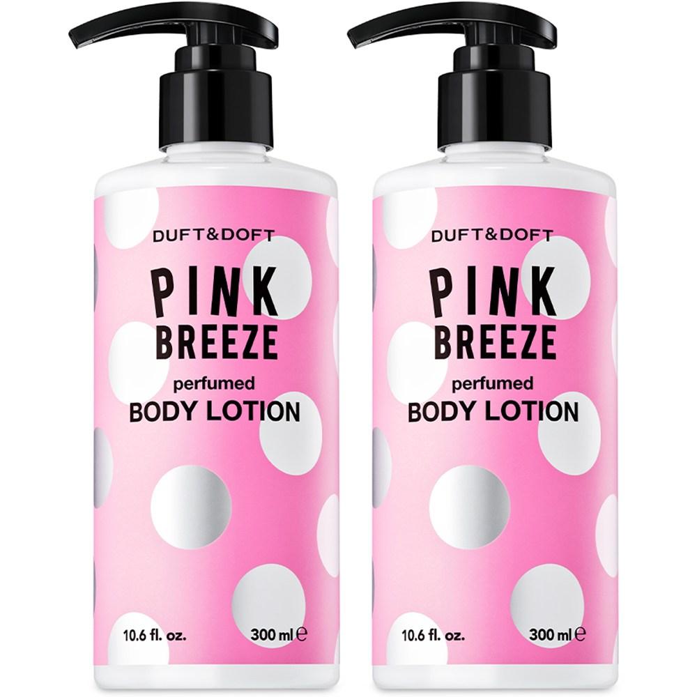 Duft & Doft Perfumed Body Lotion Pink Breeze, 300ml, 2 Units