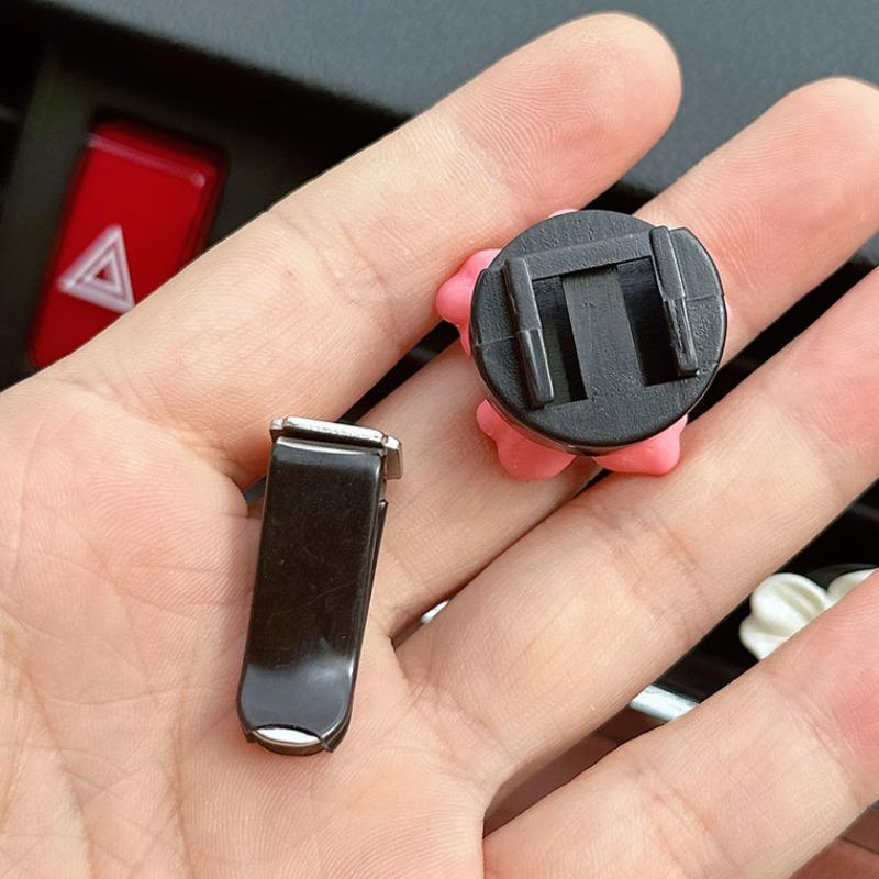 4/6 шт. Зажим для автомобильного парфюма Цветок Украшения на воздуховыпускное отверстие Автомобильный кондиционер Вентиляционное отверстие Персонализированные аксессуары для внутренней отделки