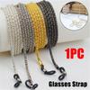 Colors Fashion Unisex Non-slip Sunglasses Strap Metal Lanyard Spectacles Cord Reading Glasses Chain